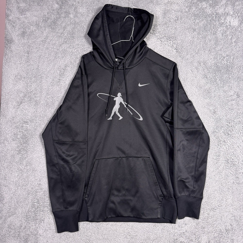 Nike Hoodie Mens S Dri-FIT Baseball Ken Griffey Jr Swingman Pullover Sweatshirt